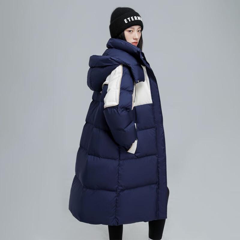 YAYA Women's 2025 Long Puffer Jacket