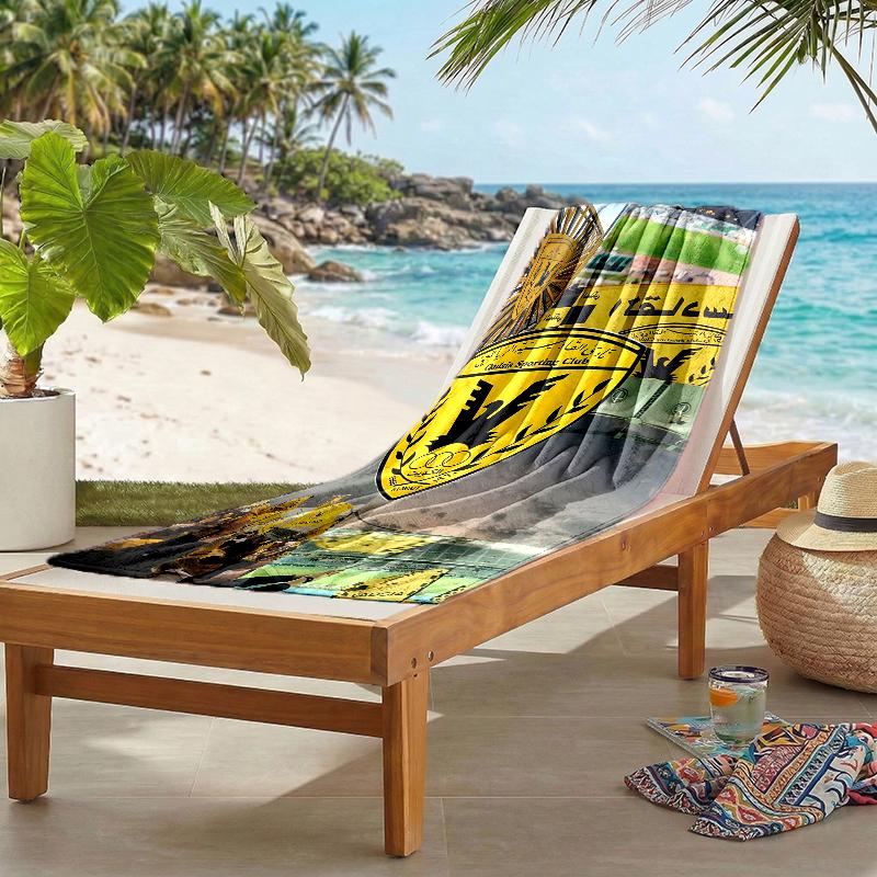 Qadsia Club Fashion Beach Towel: Ideal for Summer Adventures Soft, absorbent and quick drying suitable for swimming and bathing