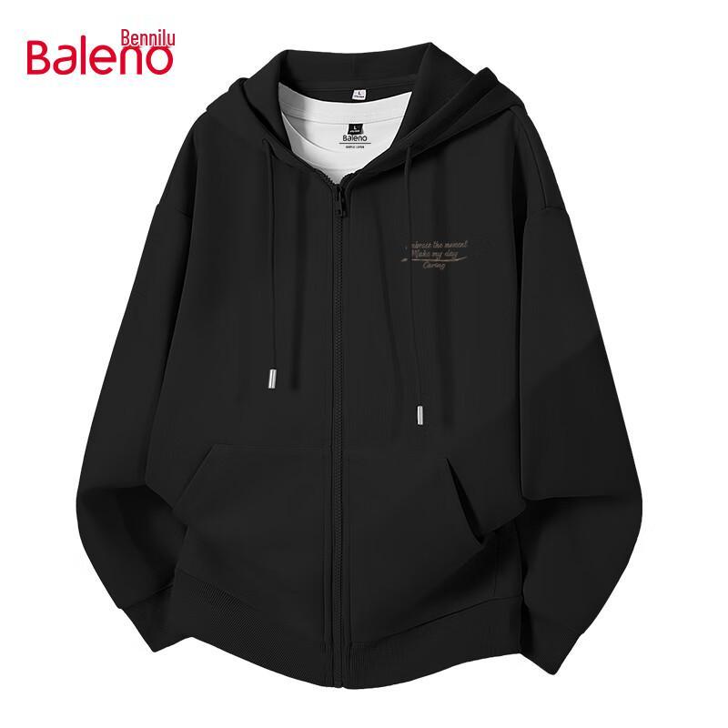 Baleno Men's Heavyweight Hooded Pullover Sweatshirt