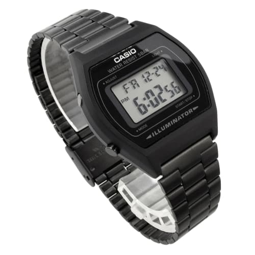 Casio Vintage Series Digital Watch B640WB-1A Unisex Black Overseas Model