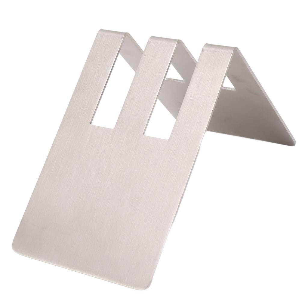 V Shaped Coffee Filter Paper Holder V Type Dual Capacity Stainless Steel Cone Coffee Filter Paper Holder Double Groove