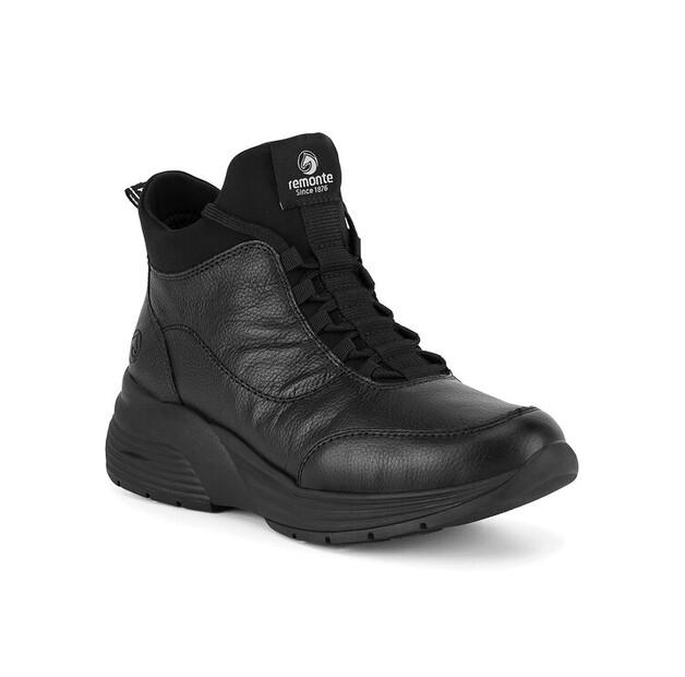 Remonte D6679-02 Black Ankle Boots