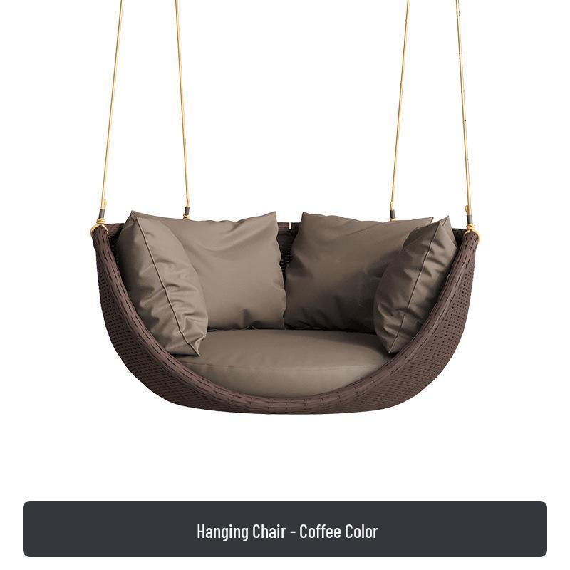 Indoor Hanging Chair: Balcony Bedroom Swing Chair for Adults and Teens