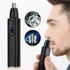 Electric Nose Hair Trimmer Underarm Face Eyebrow Clean Trimmer Mini Hair Clipper 360° Automatic Nose Hair Remover for Men Women