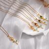 Tulip Pendant Necklace For Women Girls Romantic Flower Planet Tulip Choker Jewelry Tulip Pendant Necklace Elegant  Jewelry Gifts
