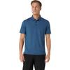 Training Wear REFINED TEXTURE Polo Shirt 2031F317 400 Blue L Men's (Twilight Heather)