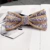 Papillon Uomo Impreziosito con Diamanti per Serata Formale in Materiale Ceramico