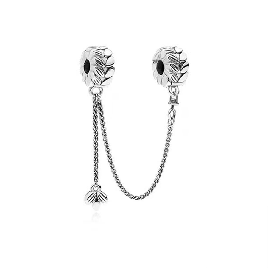 NEW Butterfly Daisy Flower & Band Of Hearts Charm Bead Fit Original Europeans 925 Sterling copper Bracelet DIY Fine Zircon Gift