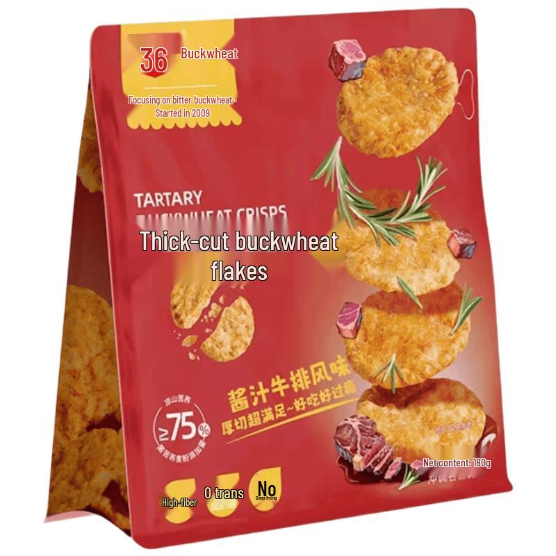 Sanjiang Thick-Cut Buckwheat Slices (Steak Flavor)
