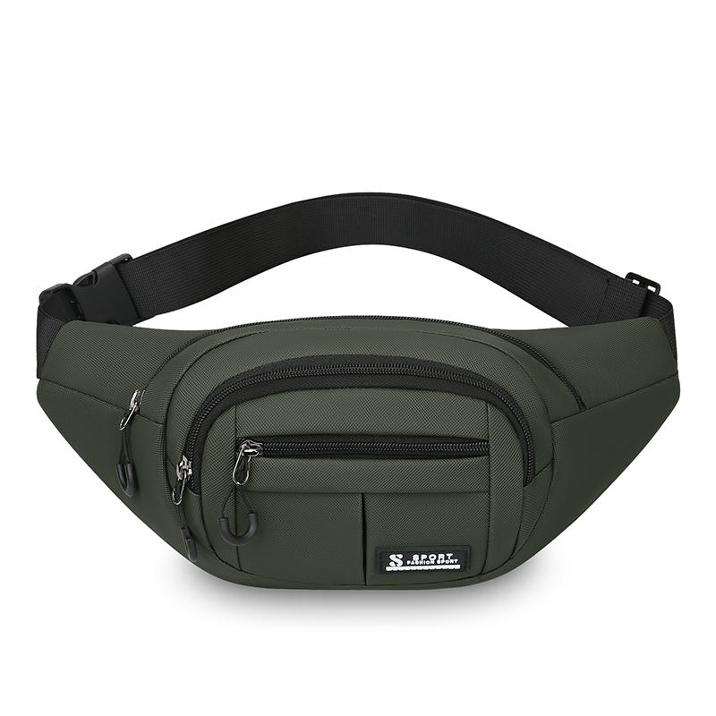 Waterproof Men's Waist Bag Multifunctional Outdoor Sports Large Capacity Chest Bag