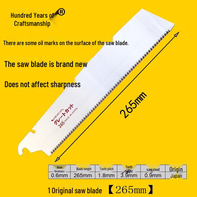 Japanese Fine-Toothed Hand Saw for Woodworking and Bamboo