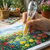 Hobbies e criatividade – Pintura com strass