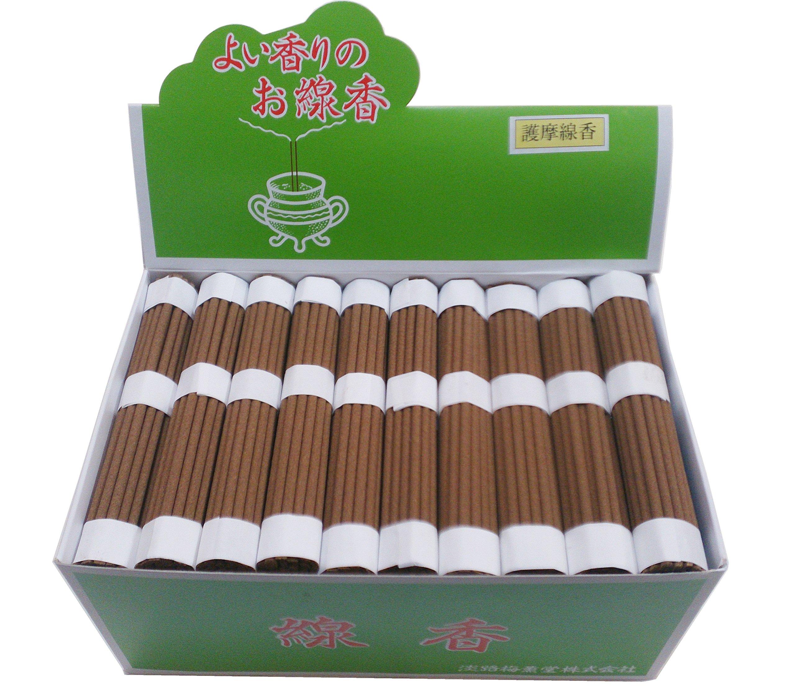 

Awaji Baikundou Goma Incense Sticks, Medium Bundles, 50 Sticks (Gomasenko), Thick, for Grave Visits, Bundles, Offerings, High Smoky, #510