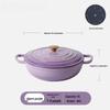 ZISIZ Multi-functional Iron Non-stick Stew Pot