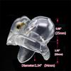 Supper Mini Male Chastity Device Locked In Lust Male Chastity Device Chastity Cage With 4 Base Ring