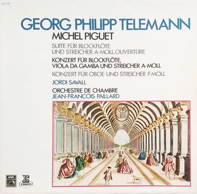 LP Record GEORG PHILIPP TELEMANN , MICHEL PIG - Suite Für Blockflöte Und Streicher  62758 EMI Electrola 1972 Germany Classical Used