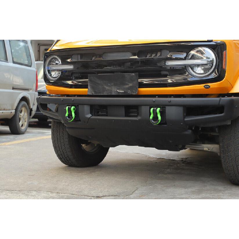 2X U-Shape Bumper Tailgate Tow Hook Shackle Mount Kit for Ford F150 Accessories