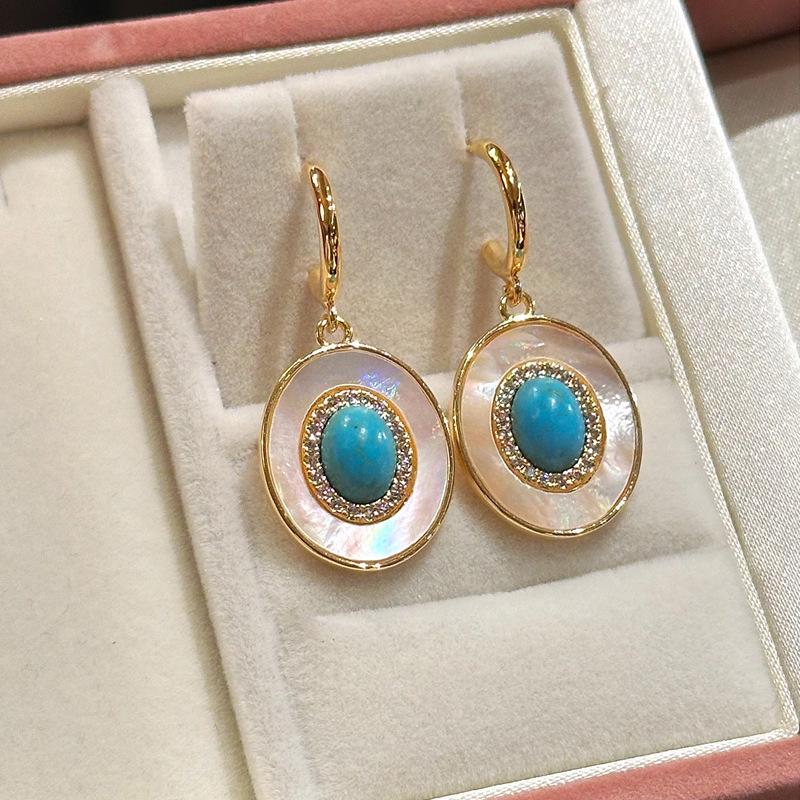 

High-End Retro Chinese Style Long Dangle Ear Cuffs for Women - Light Luxury Summer Earrings