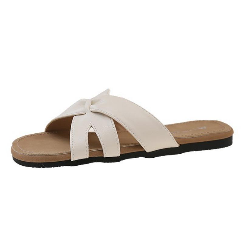 Cool Slippers Women's Summer Wear New Models with Skirts Seaside Flat-bottomed Beach Slippers