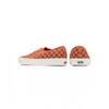 Vans Authentic    Embroidered Check  Orange Vn0009pvora1
