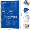 Cleaning Planner & Checklist, Undated Daily Weekly Household Cleaning Schedule Organizer, Home Cleaning Journal To Stay Neat, Organized &