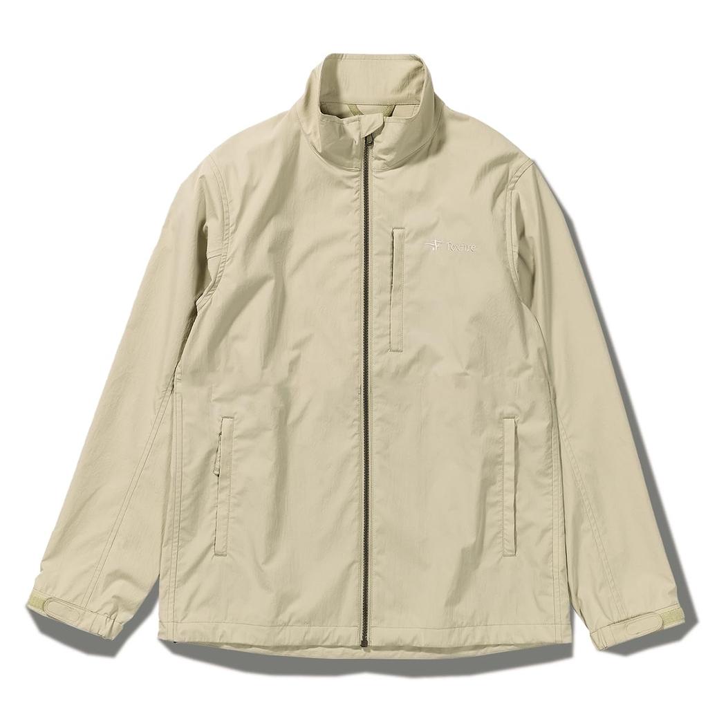 Foxfire Men’s Micro Trail Jacket, Sand, Size M, Water-Repellent Lightweight Outdoor Hiking Jacket (5213320)