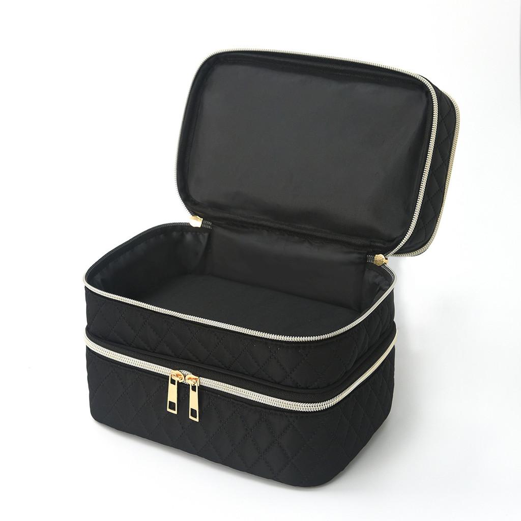 Cotton Travel Toiletry Bag With Waterproof Design For Home Use And Storage