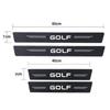 2026 Hot Sticker Luminous Car Front Rear Door Sill Scuff Plate Threshold Protective Decals For Volkswagen VW GOLF Badge 3 5 7 MK
