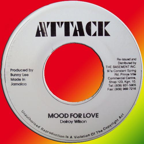 

7inch Record DELROY WILSON - Mood For Love NONE Attack Jamaica Reggae, Ska & Dub Used