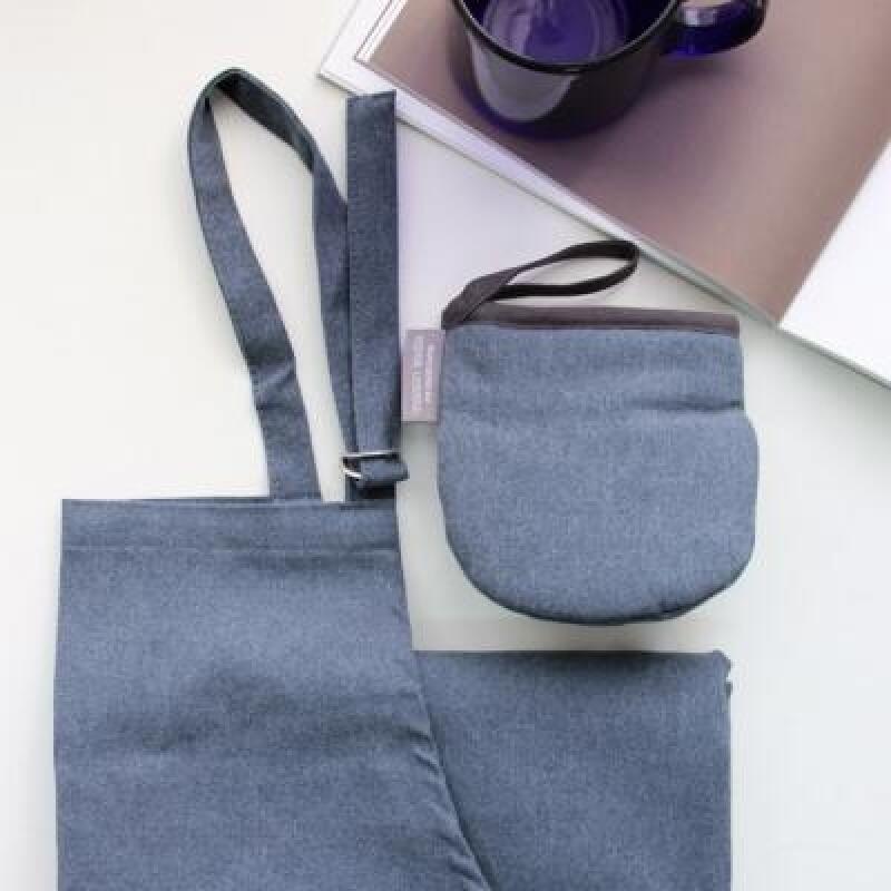 Brix Apron and Kitchen Gloves 2-Piece Set_Navy