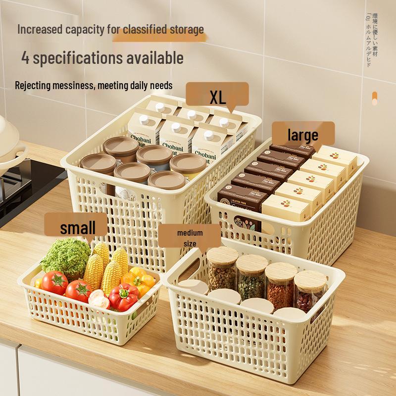 Coș de depozitare pentru bucătărie și dormitor: Organizați Gustări, Jucării și Diverse