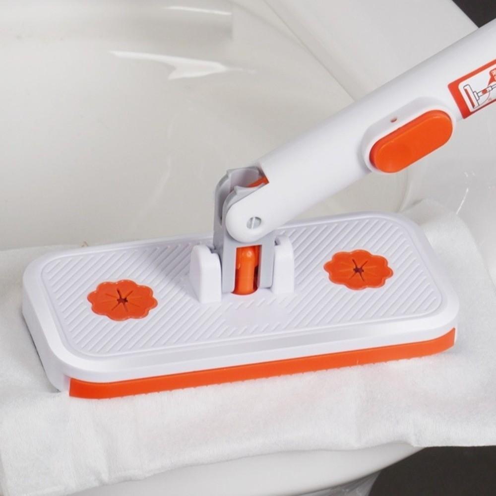 Locking Head Detachable Mini Mop Flexible Clip Face Towel Small Mop Spin Mop  Living Room