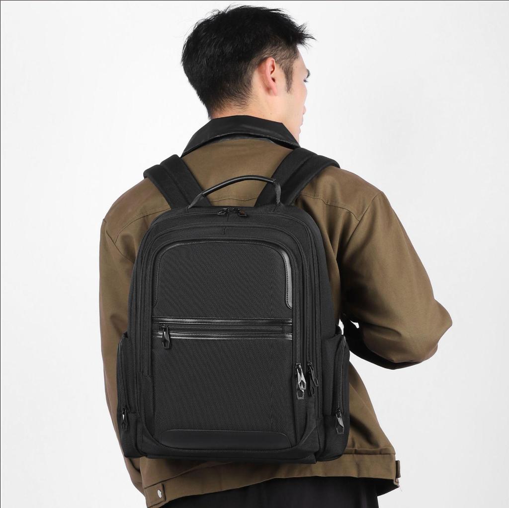 Men's Oxford Cloth Large Business Commute Backpack - Spacious Laptop Bag