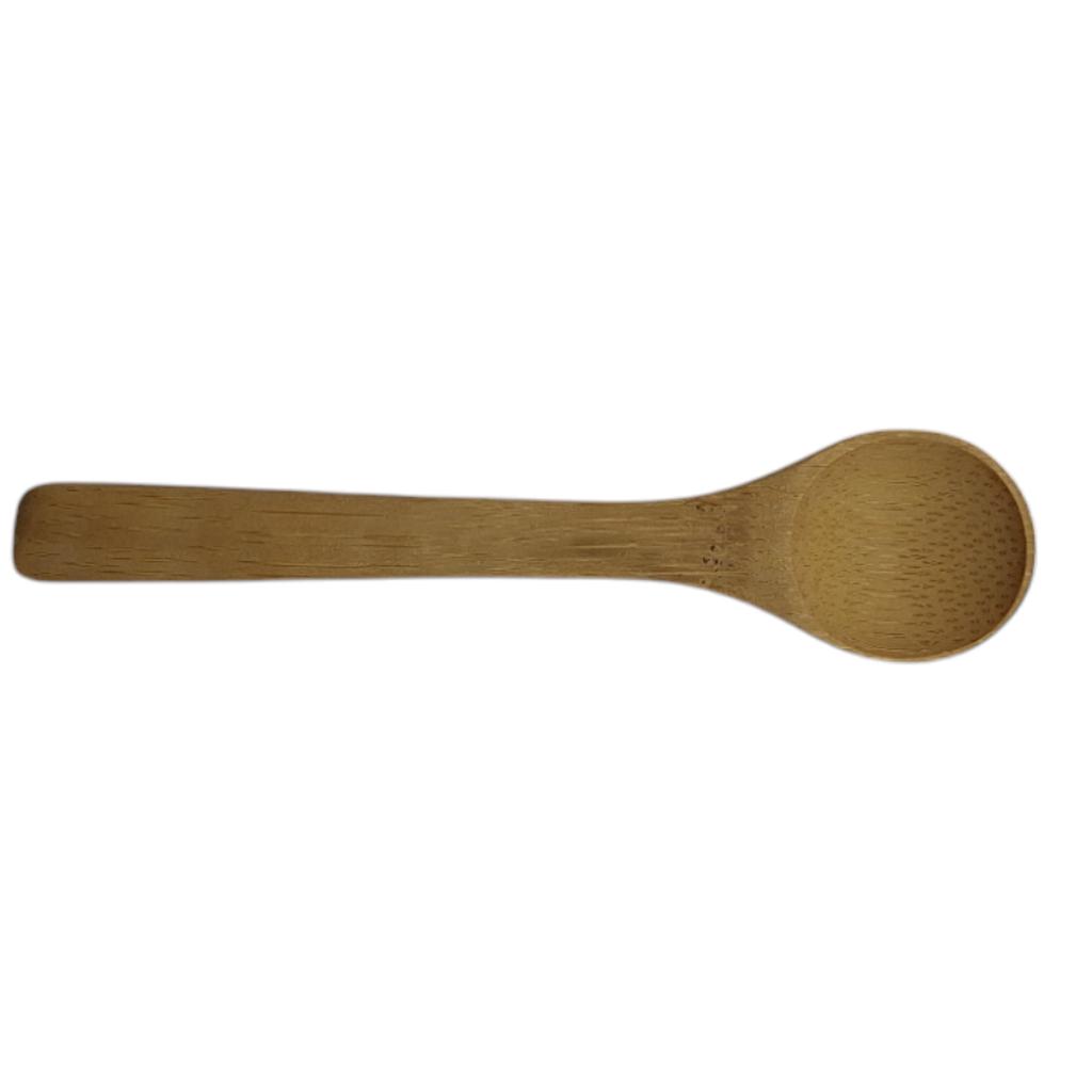 GLASS CONTAINER 400 ml JAR WITH BAMBOO LID AND SPOON