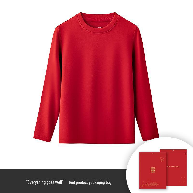 Tencel Termiskt Fleece Underkläder: Mjuk, Varm Underställströja för Pojkar och Flickor, Perfekt för Höst och Vinter.