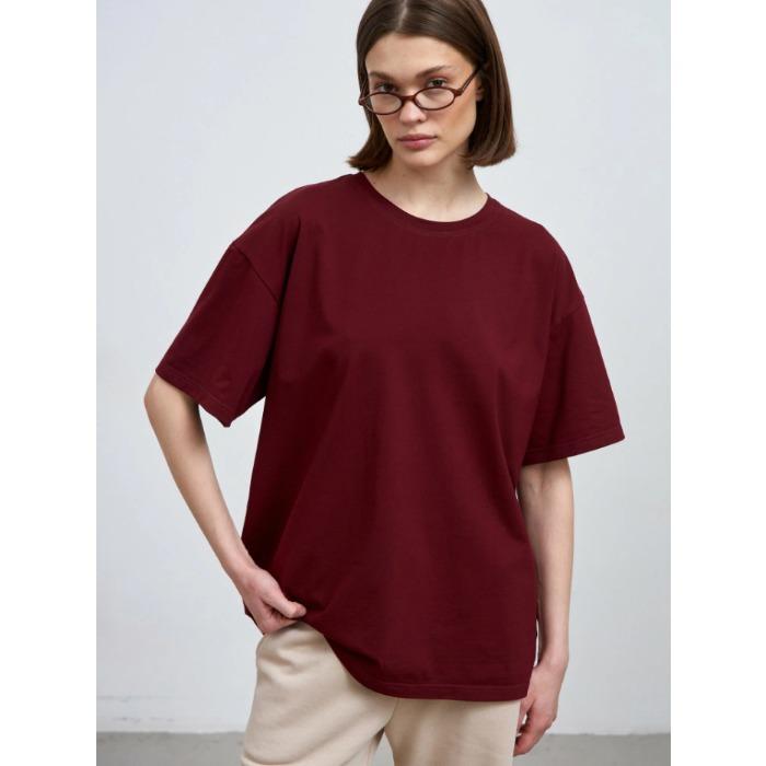 Women's Solid Color Short Sleeved T-shirt Multi-color Basic Casual Top