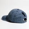 Solid color ponytail baseball cap with curved brim duckbill cap for spring and summer women's outdoor sports sun hat