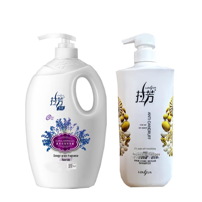 

Lafang Lavender Hydrating Shower Gel & Anti-Dandruff Shampoo Set