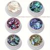 Irregular Natural Abalone Shell Pieces Nail Art Decor Parts Shellfish Fragments Decoration Flashing Nail Manicure Gravel Flakes