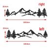 Mountain Forest Totem SUV Decal for Rear Windshield
