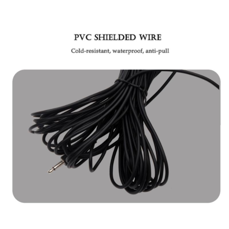 Clip-On Instrument Microphone Condenser Mic for Sax, Clarinet, Trumpet