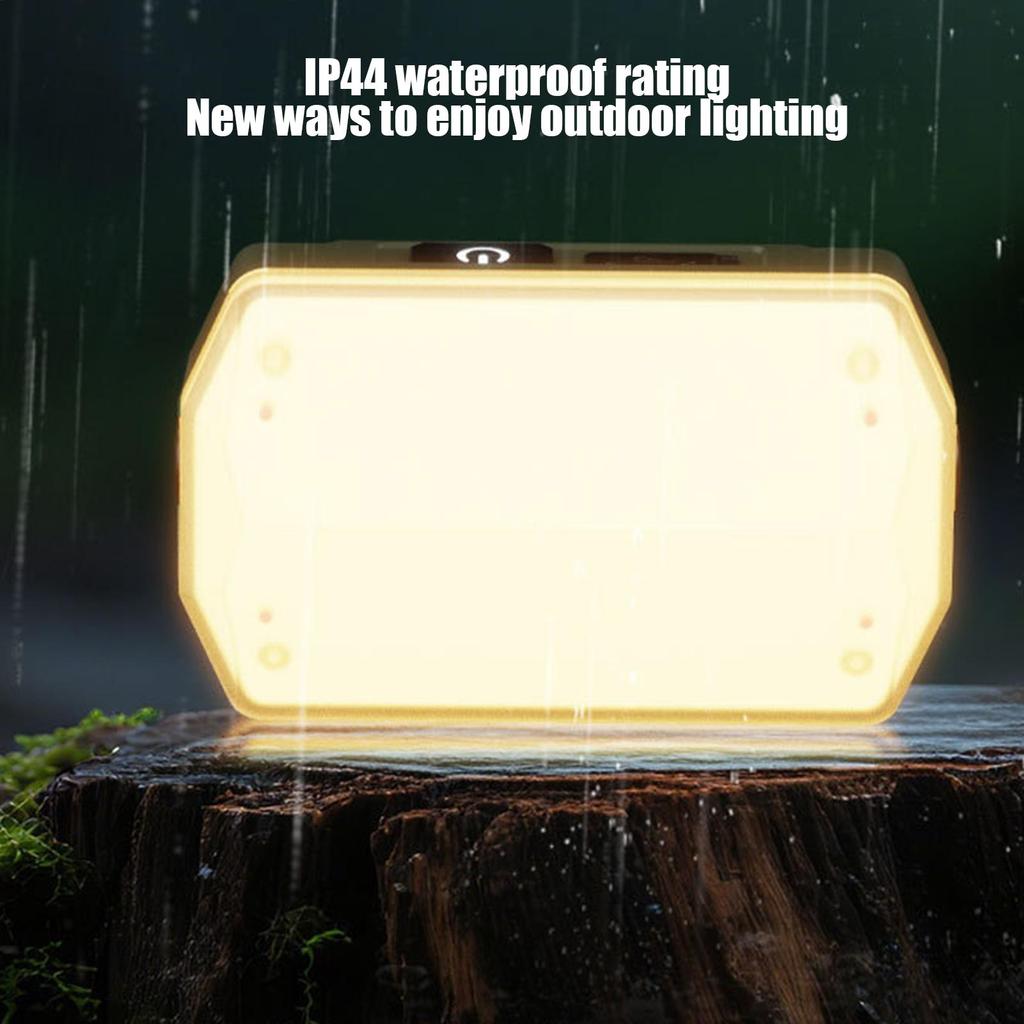 Camping Light LED Rechargeable Magnetic Spotlight Cordless Battery Powered Flood Lights For Hiking Fishing Tent Outdoor Power