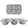 Good-20 Pack 6-Cup Aluminum Muffin Pans Cupcake Aluminum Pans Accessory Parts Favorite Muffin Size For Baking Cupcakes