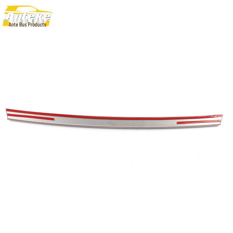 19 X5 Rear Trim Decorative Sticker - Tailgate Trunk Bumper Anti-Scratch Bright Strip