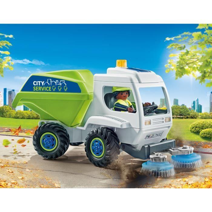 PLAYMOBIL 71432 Balayeuse de voirie - City Action - Dès 4 ans