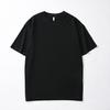 Men's Short-Sleeve Cotton Loose Print Round Neck Tee