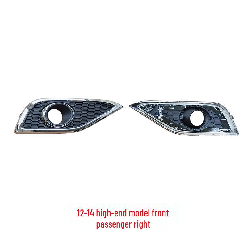 Compatible Fog Light Frame Grille Trim for 12-14 Honda CRV: Siwei Front Bumper Protective Cover