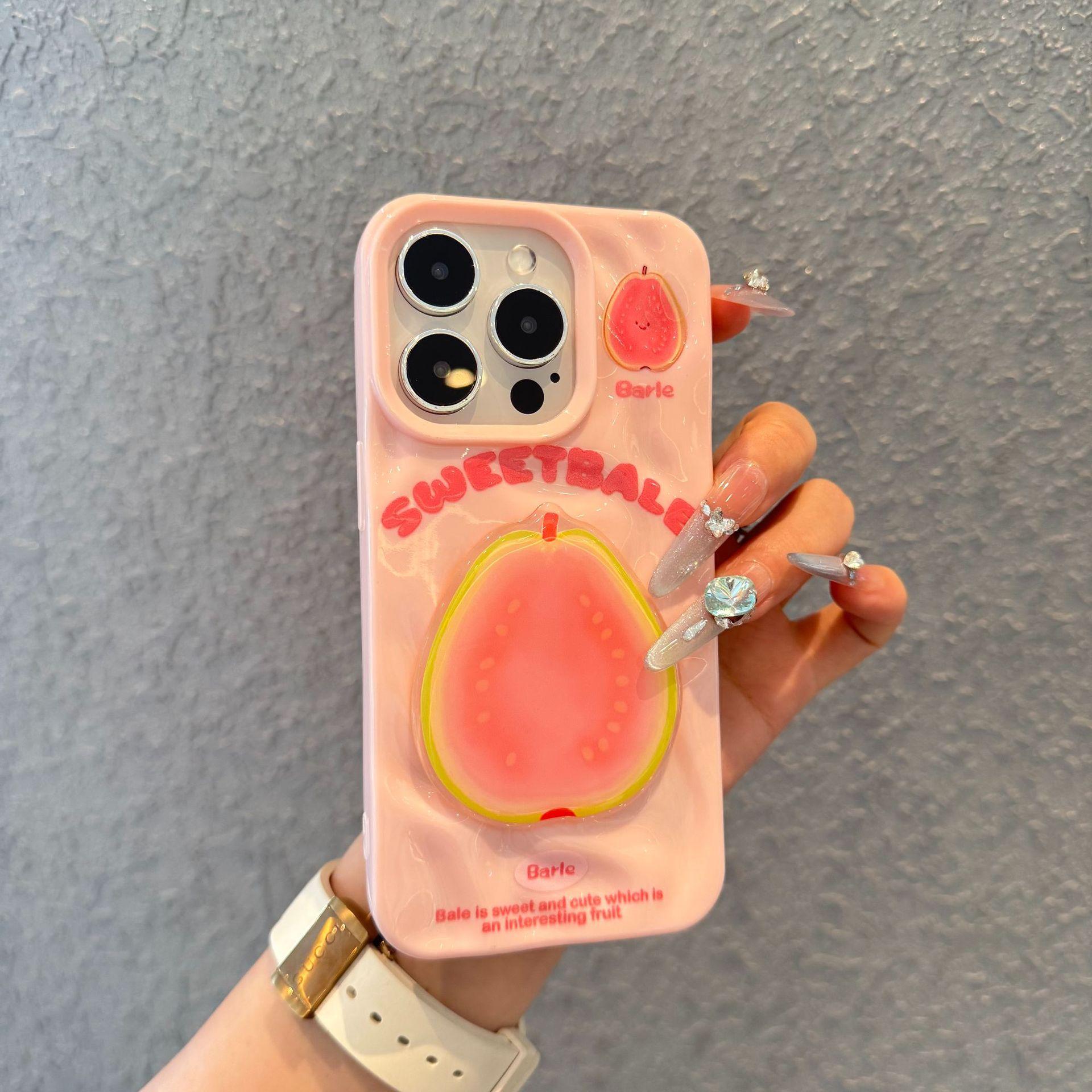 

English Fruit for Apple 16 Promax All-inclusive Anti-fall Mobile Phone Case 16 Simple for IPhone 15 Protection 14 For Apple 11