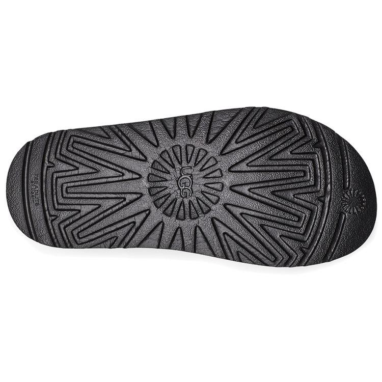 UGG Laton Slide Black Silver Slippers 'Black Silver' Women's 1110110-BSVR