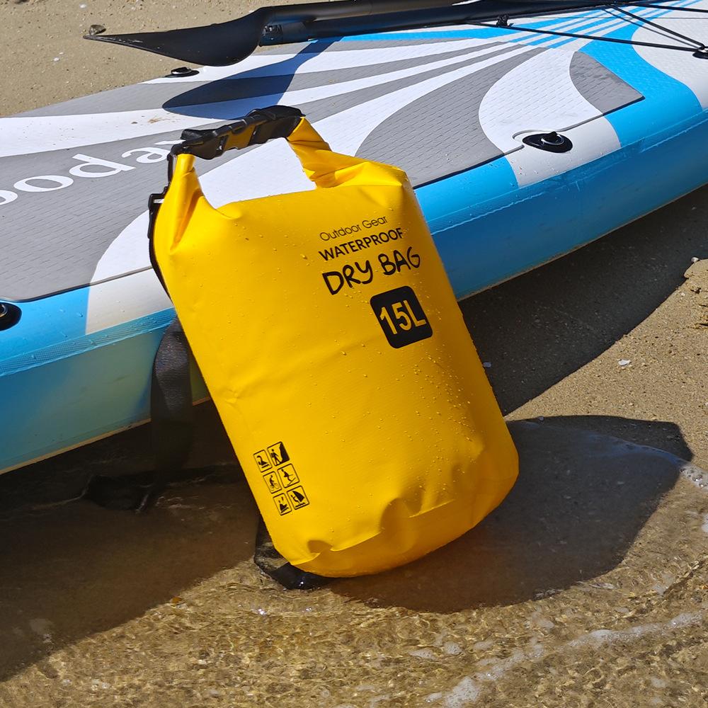 Outdoor Waterproof Bag Dry Rafting Bag, Swimming Beach Waterproof Bucket Bag Dry Bag